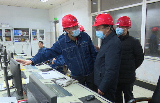 县委副书记、县长田永军调研供暖及燃气安全工作