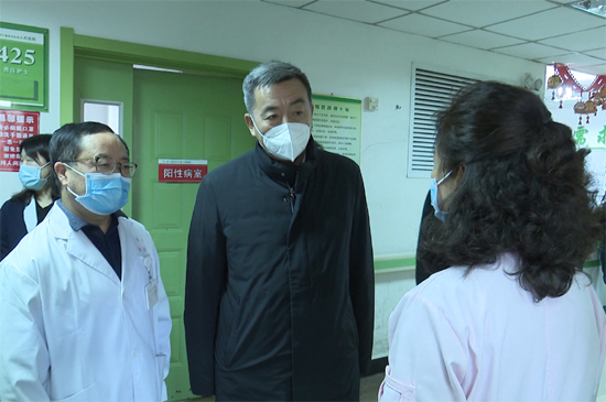 县委书记刘明刚调研疫情防控工作