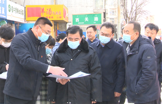 市委副书记、市长吴世民深入我县调研指导重点工作