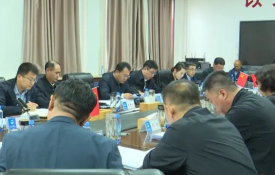 我县召开全面振兴新突破三年行动指挥部攻坚之年第三次会议